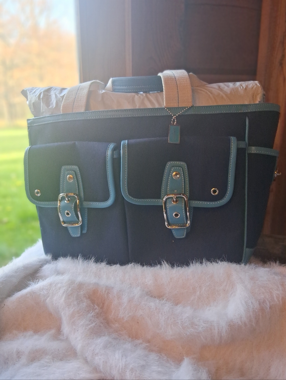 Coach Hamptons Deep Marine And Navy Blue